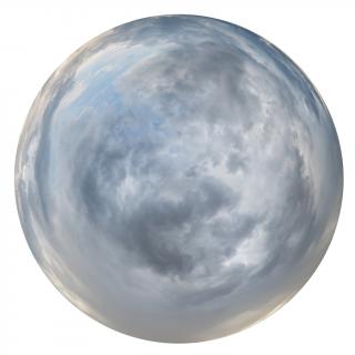 HDRi Skydome of Overcast Sky 12K 
